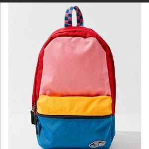 NWOT Vans Calico Patchwork Backpack